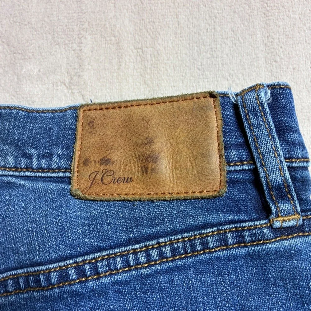 JCrew Billie Demi Boot Crop Jeans 28 Medium Wash High Rise Flare Ankle Denim VTG